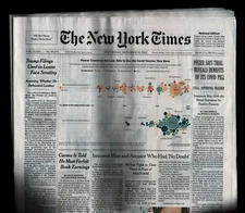 New York Times Wed Dec 15 2021 Cuomo Ethics Rule Debt Limit Inflation 122721WEEM