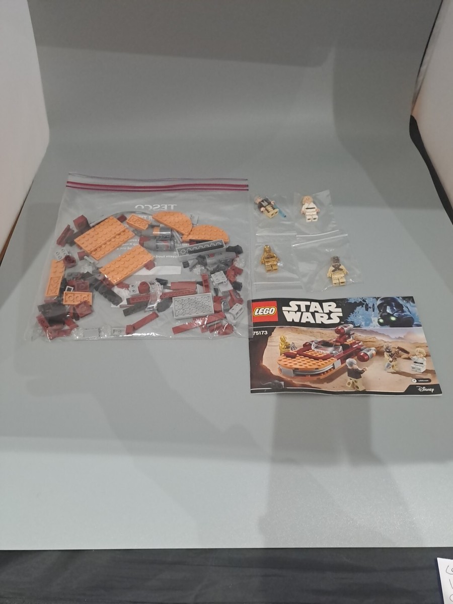 Lego Star Wars 75173 Lukes Landspeeder Complete With Instructions