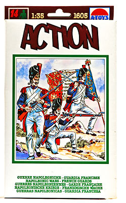 ESCI ERTL #1605 Napoleonic French Guards Toy Soldiers - 1/35th scale - mint box