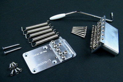 L-GUITAR Tremolo Bridge with Claw Loc Resonator  Fits STRAT  American Fender