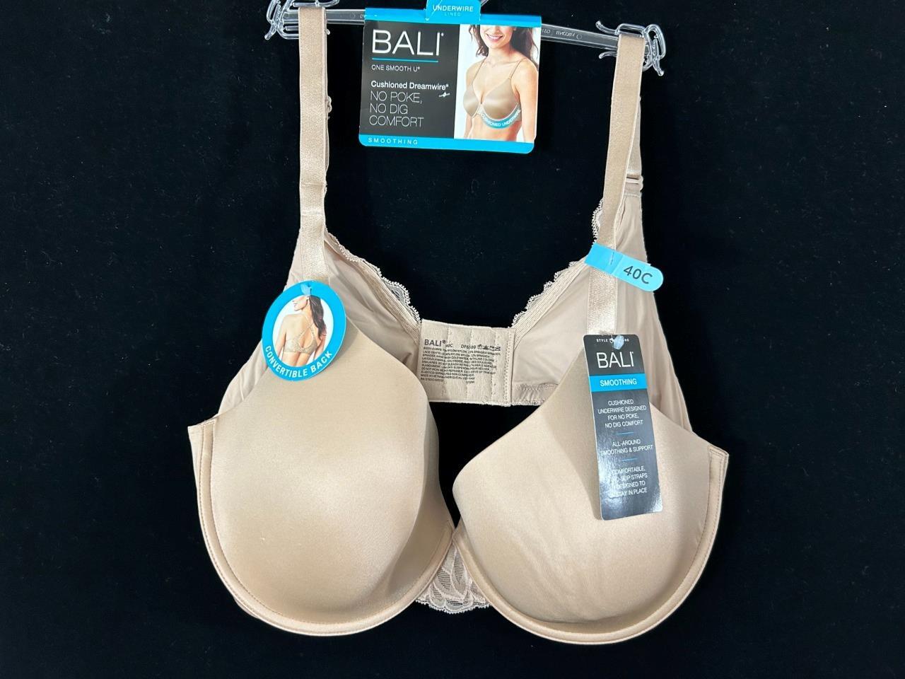 Bali+Smoothing+Underwire+Bra+Size+40C+Style+DF6580+Dark+Beige for sale