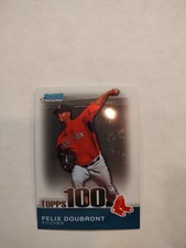 2010 Bowman Chrome Topps 100 Prospects /999 Felix Doubront #TPC44 Rookie (PWE)
