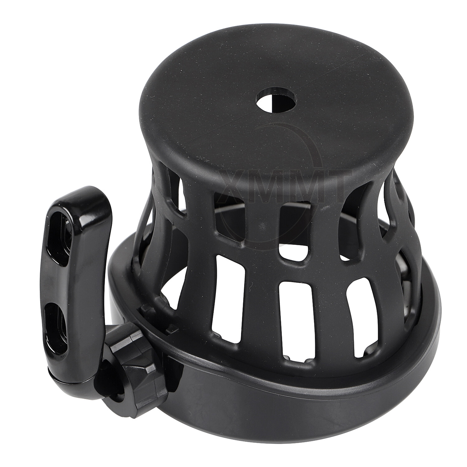 Motorcycle Handlebar Cup Holder Drink W/ Mesh Basket Mount For Harley