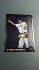 CHOO FREEMAN 1999 BOWMAN CHROME RC ROOKIE CARD # 115 B6987. rookie card picture