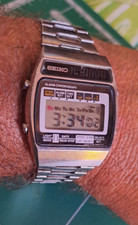 Rare Vintage(1979) Seiko A158-5040 LCD Watch Japan *Working Full Good Condition*