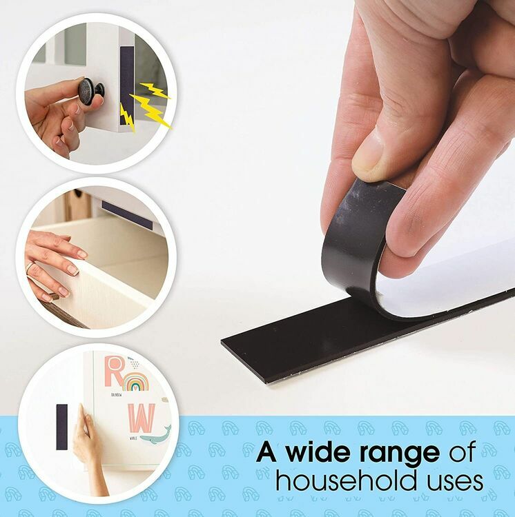 Catch Self Adhesive Strips, Sticky for Crafts or