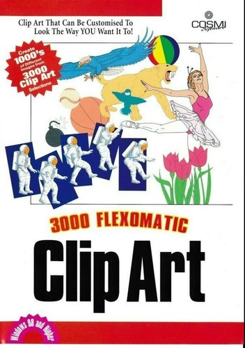 3000 Flexomatic Clipart - Brand New - PC - Win XP - Picture 1 of 2