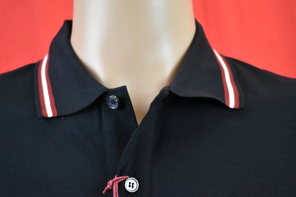 Cotton polo sales with web collar