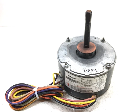 Emerson K55HXNTL-4884 Condenser Motor 51-23055-11 1/5HP 208/230V used #MP54