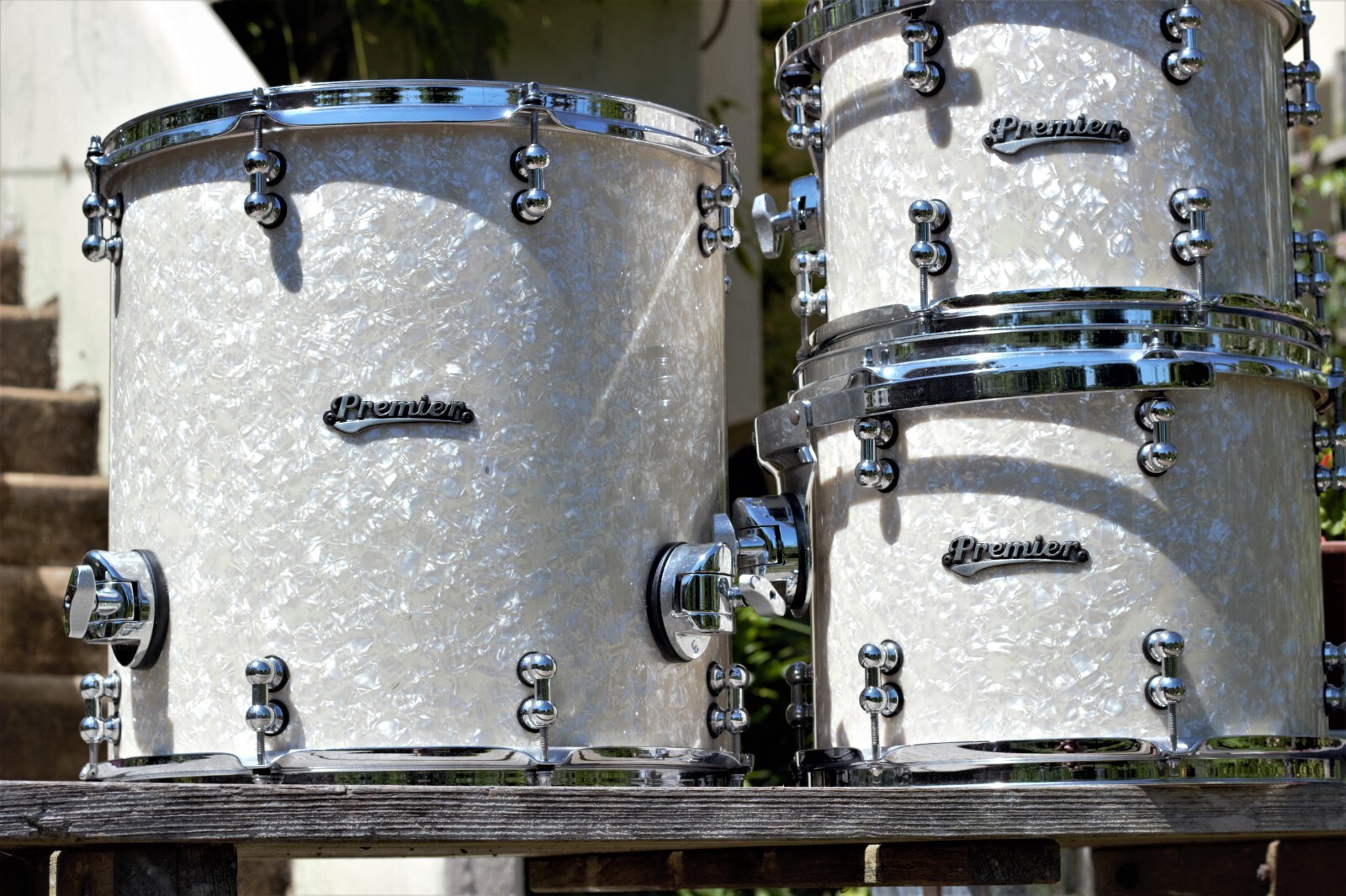 Premier GenX Elite series drum kit * RETRO* modded AMAZING unique