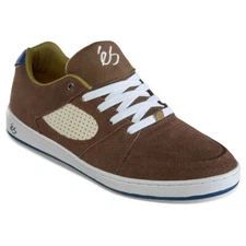 Es Skateboard Shoes Accel Slim Brown/Tan/Blue