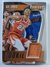 2021 Panini Chronicles Threads Basketball Rookie Memorabilia #TRM-KJ Kai Jones