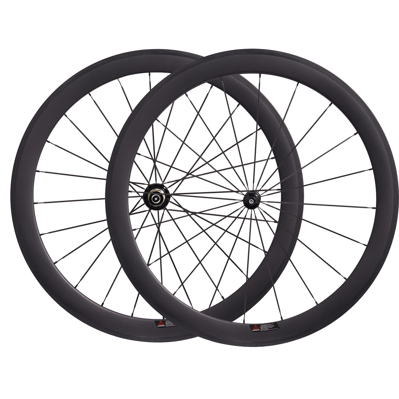 700C Carbon Road Bike Wheels 50x25mm U Shape R36 Hub Tubular Clincher ...