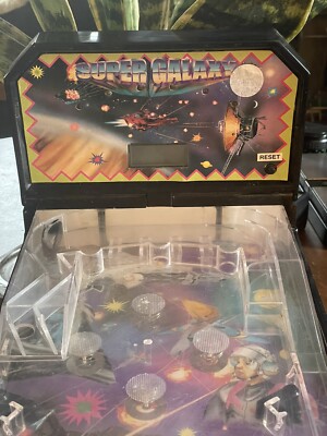 Everbright Toy Super Galaxy Electric Pinball Game 1980's Vintage