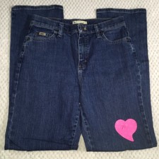 Lee Women’s Jeans Size 8L Relaxed Straight Leg Blue 99% cotton 1% spandex