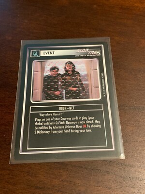 Star Trek CCG Q Continuum Door Net