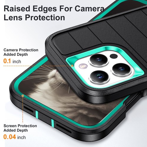 Custodia resistente supporto telefono per Apple iPhone 16/16+/16 Pro/16 Pro Max 5G - Foto 10 di 30