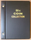 VST AUSTRALIAN COIN ALBUM for 50c COLLECTION 1966 to 2023 MINTAGES PRINTED