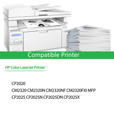 4x Toner Für HP Color LaserJet CM 2320 FXI MFP CC530a