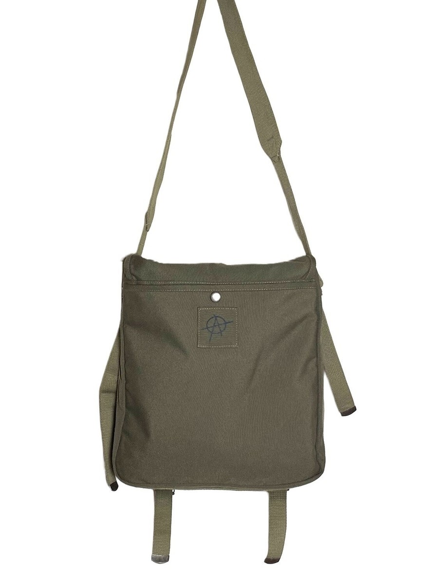 Vintage Eastpack Anarchy messenger bag khaki shoulder cross