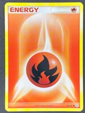 Pokémon Fire Energy 124/130 DP Diamond & Pearl LP/NM