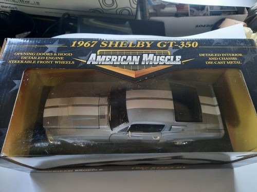 Ertl American Muscle 1967 Ford Mustang Shelby GT-350 Maßstab 1:18 Diecast Auto. Neu - Bild 2 von 5