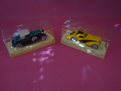 2 Solido Modelle Bugatti Atalante Decouvrable + Cord Coupé
