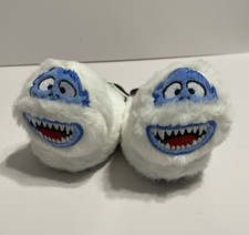 BUMBLE Abominable Snowman Infant Slippers Licensed Rudolf White Sz 1 NWT