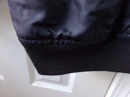 Quilted BOMBER Jacket 4/5 Boys Old Navy Solid Black Full Zip Lined FALL Classic - Picture 5 of 22