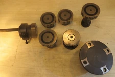 LOT OF 7 EDM SINKER TOOL HOLDERS GROMAX QUICK CHANGE with  Magnetic BASE