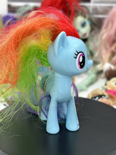 My Little Pony The Movie All About Rainbow Dash MLP Mini Figure Redesign Toy Fig - Picture 5 of 8