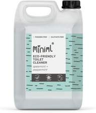 Miniml Eco Toilet Cleaner Spearmint & Peppermint 5L Refill - All Natural and Rim 3.98 per litre