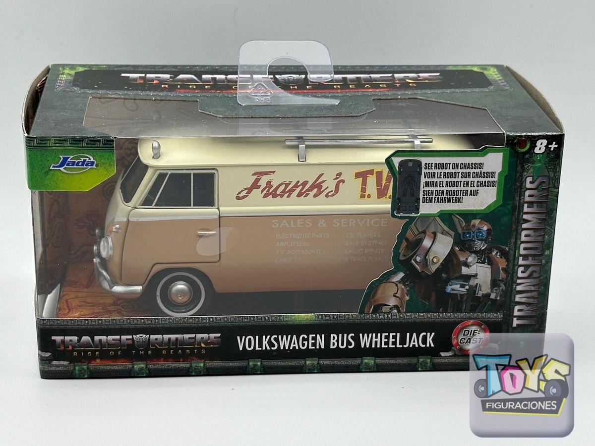JADA トランスフォーマー　 Volkswagen Bus Wheeljack Jada 1:32 Volkswagen Bus Wheeljack - Transformers Rise of