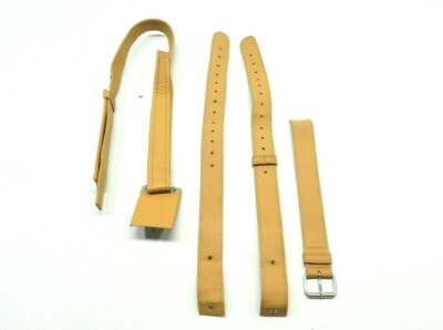 Ferrari 599 Ledergurt Gurt Gepäck Koffer leather Bag Luggage straps belts Beige