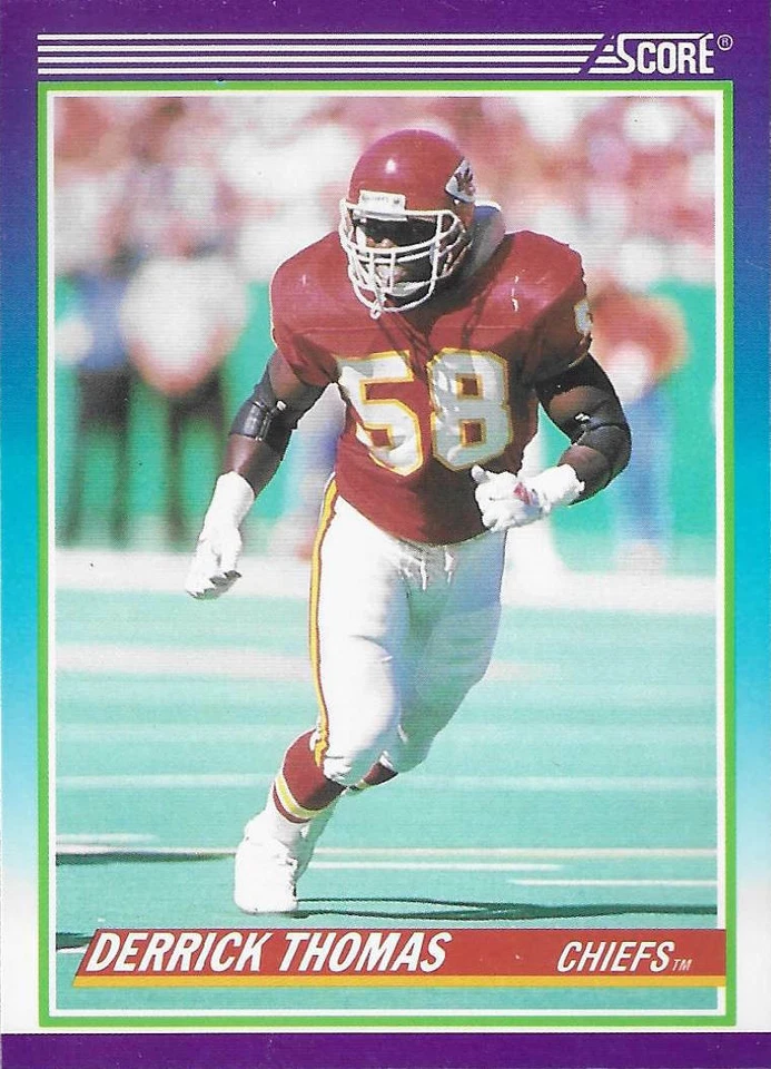 1990 Score Football (#451-660) - Complete Your Set - All Cards $1.20 - Image 3 of 4