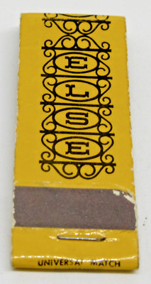 Some Place Else Tavern Milwaukee Wisconsin  Water Street Small FULL Matchbook
