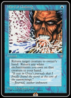 Word of Undoing - Ice Age - Near Mint **GamerzSphere**