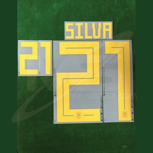 OFFICIAL SPAIN ESPANA HOME WORLD CUP 2018 DEKOGRAPHICS PRINT - Picture 25 of 27