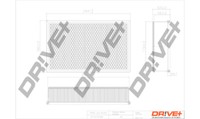 Dr!ve+ DP1110.10.0348 Luftfilter FüR BMW