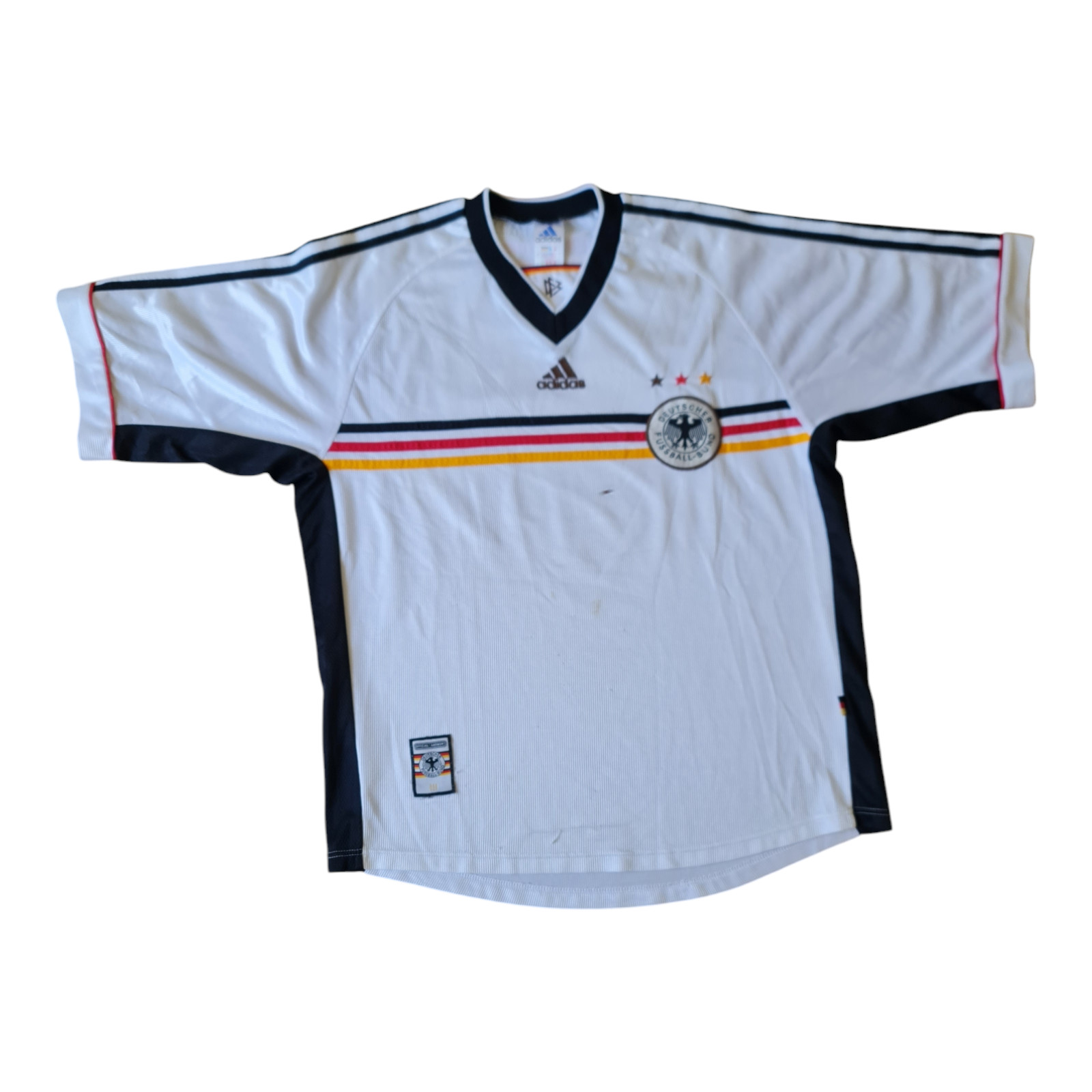 Adidas Germany National Team Vintage 1998-2000 Home Soccer Jersey Men Size L