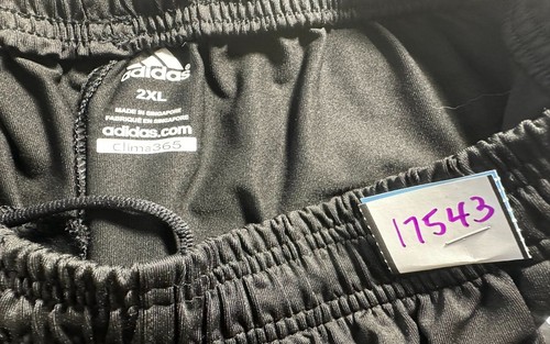Adidas clima365 youth boy black athletic shorts 2XL elastic drawstring Singapore - Picture 3 of 6