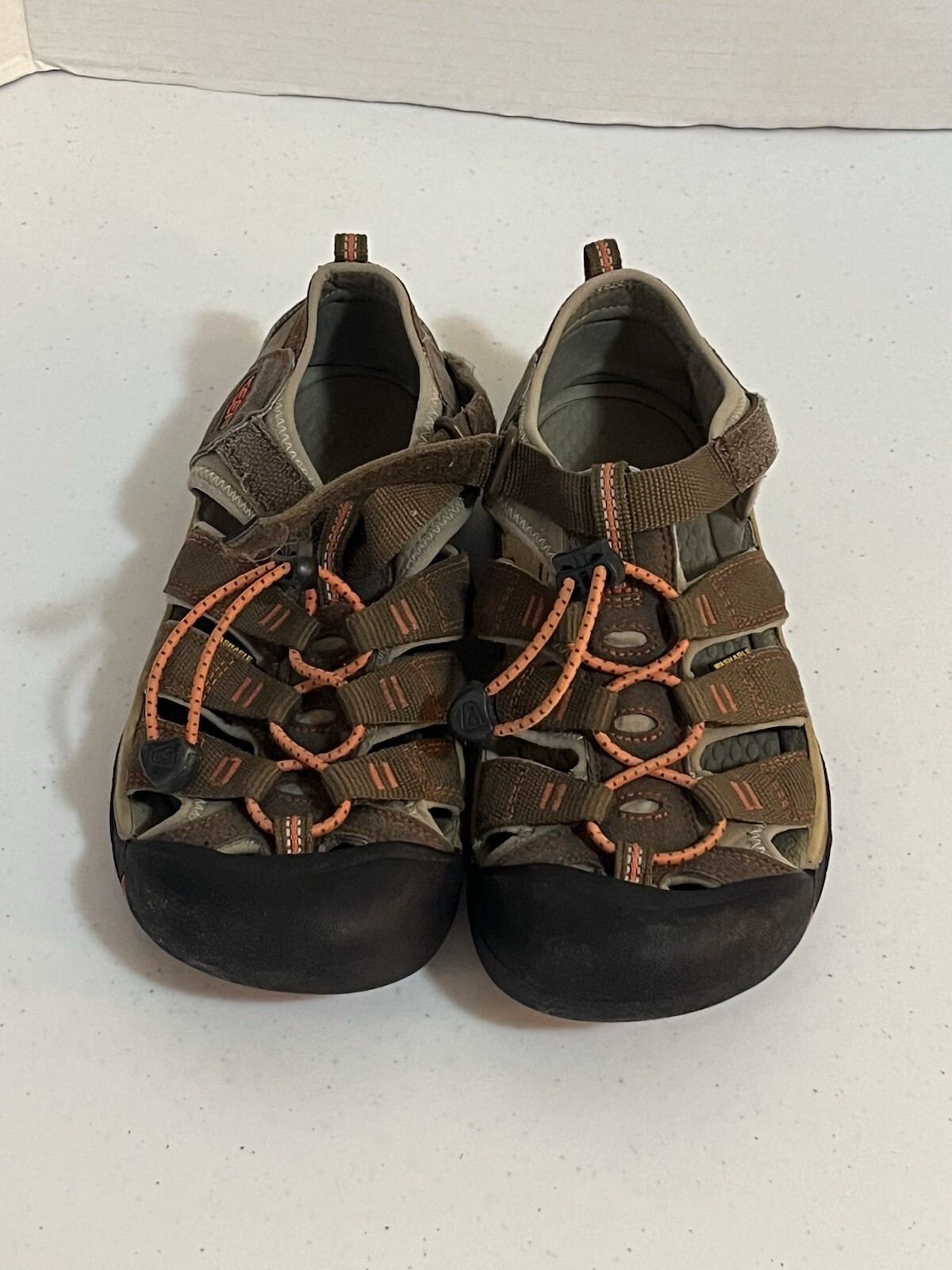 Sandali Keen donna taglia 6 scarpe sportive marroni gancio passante acqua outdoor campeggio escursione