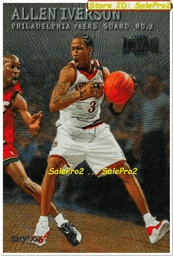 100++ ALLEN IVERSON NBA SINGLES ROOKIE INSERT GAME JERSEY SET LOT YOU PICK LIST - Picture 32 of 66
