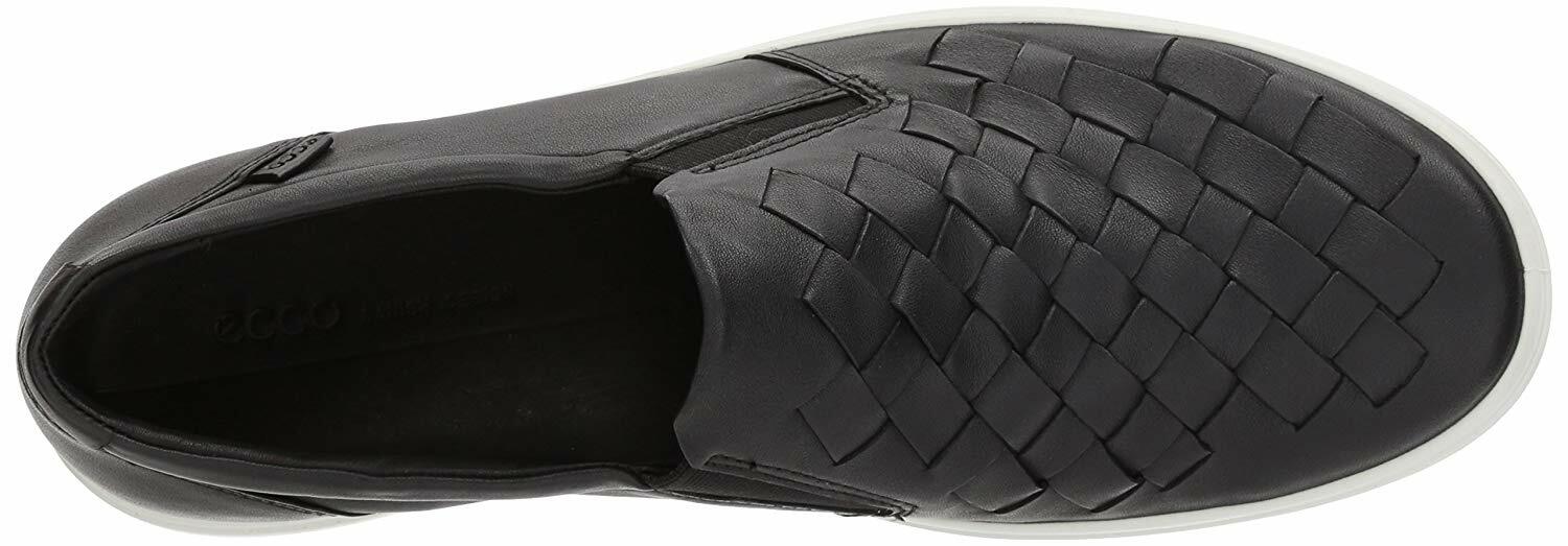 Ecco Para Mujer en Suave 7 Low Top resbalón en Mujer el tenis de moda, tejido negro, tamaño 7.0 4xNS bbfa52 Ecco Para Mujer en Suave 7 Low Top resbalón en Mujer el tenis de moda, tejido negro, tamaño 7.0 4xNS bbfa52