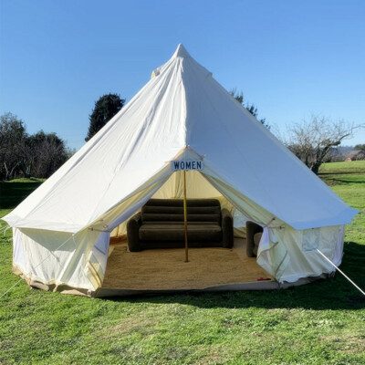Safari Camping 3meter bell tent ベルテント Amazon.com : Latourreg 4M Bell Tent - Luxury Cotton Canvas