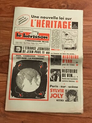 Journal le hérisson No. 1714 FROM 22 TO 28 FEVRIER 1979