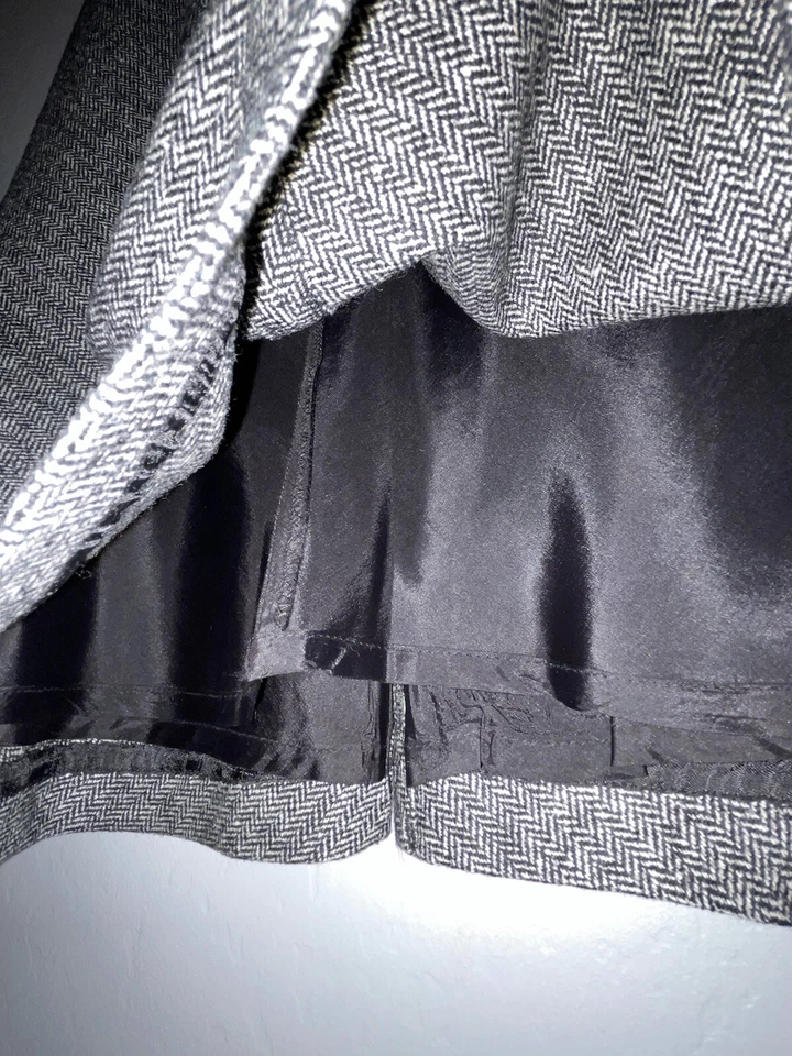 Vintage Harold’s Skirt Women’s Houndstooth Mid Length Classic Retro Preppy 90s - Image 4 of 4