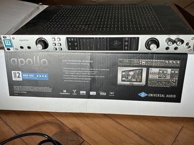 Universal Audio Apollo Quad 2 with thunderbolt Audio Interface