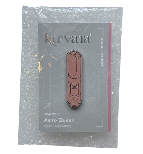 Kurvana ASCND Astro Queen Hybrid/High-Potency Limited Edition Pink Pin *NEW* - Picture 2 of 4