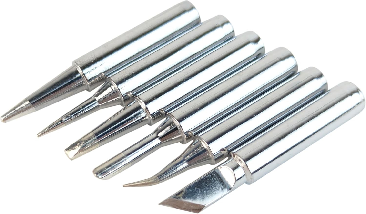 900M Soldering Iron Tips Replacement for Hakko 936 937 Silver 